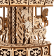 Maquette 3D mécanique en bois - Carroussel Parisien boîte à Musique