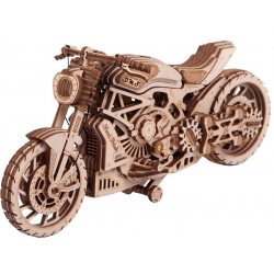 Maquette 3D mécanique en bois - Motorcycle DMS