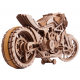 Maquette 3D mécanique en bois - Motorcycle DMS