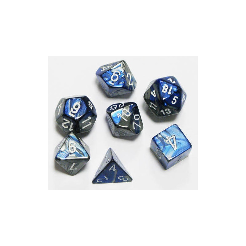 Set de dés de Jeu de Rôle : Blanc