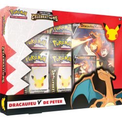 Pokémon Celebrations 25 ans : Coffret Dracaufeu-V / Nymphali-V