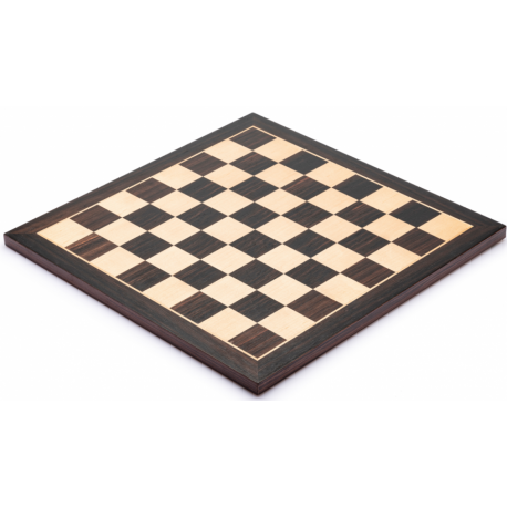 Jeu d'échecs - Echiquier 38 cm - Ebène et Érable