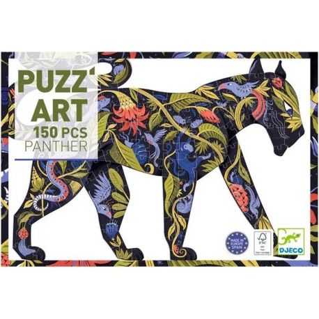 Puzzle Silhouettes 16 pièces – L'aquarium