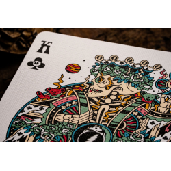 Jeu de 54 cartes Theory11 Premium Grateful Dead