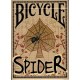 Jeu de 54 cartes Bicycle Spider (Marron)