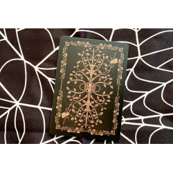 Jeu de 54 cartes Bicycle Spider (Marron)