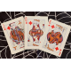 Jeu de 54 cartes Bicycle Spider (Marron)