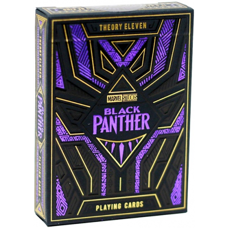 Jeu de 54 cartes Theory11 Black Panther