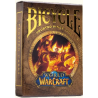 Jeu de 54 cartes Bicycle World Of Warcraft 1