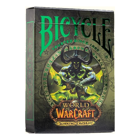 Jeu de 54 cartes Bicycle World Of Warcraft 1