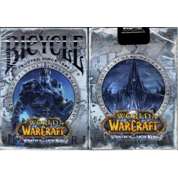 Jeu de 54 cartes Bicycle World Of Warcraft 3