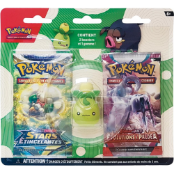 Pokémon - Pack 2 Boosters + Gomme Olivini/Gourmelet