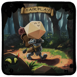 Piste de dés Néoprène immersion - FAIRPLAY n°2 - édition collector