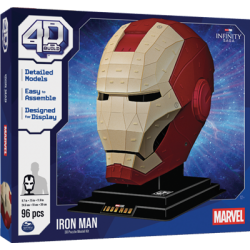 Maquette 4D Build Marvel Casque Iron Man