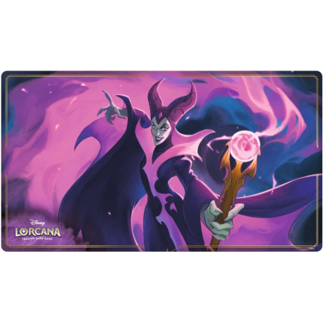 Disney Lorcana - Tapis de jeu (Playmat) Maléfique