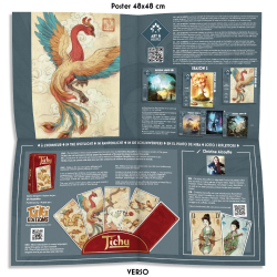 ART&MEEPLE – Puzzle 1000 pièces 68x48cm Tichu Phoenix