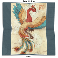 ART&MEEPLE – Puzzle 1000 pièces 68x48cm Tichu Phoenix