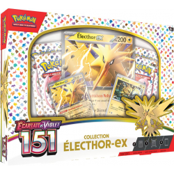 Pokémon EV3.5 Ecarlate & Violet 151 - Coffret Électhor-ex (click & Collect uniquement)