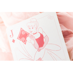 Jeu de 54 cartes Bicycle Disney Princesse Rose