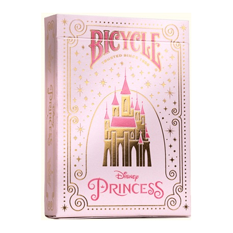 Jeu de 54 cartes Bicycle Disney Princesse Rose