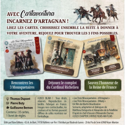 Cartaventura Les 3 mousquetaires - L'honneur de la reine