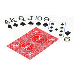 Jeu de 54 cartes bicycle 100% Plastique