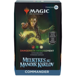 Magic - lot des 4 decks commander : Meurtres au Manoir Karlov