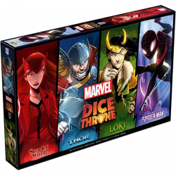 Dice Throne Marvel - Thor, Loki, Spiderman, Scarlet Witch