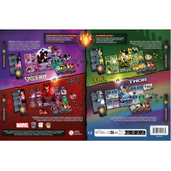 Dice Throne Marvel - Thor, Loki, Spiderman, Scarlet Witch