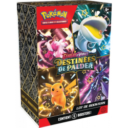 Pokémon - EV045 : Pack 3 Boosters autocollant réajustable