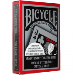 Jeu de 54 cartes bicycle Tragic Royalty