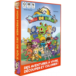 Mon premier jeu de Rôle - Une Aventure à Colorier - Livre de règles