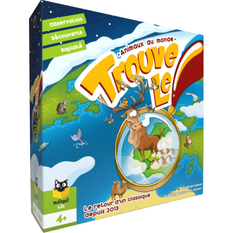 Trouve Le ! Animaux du Monde