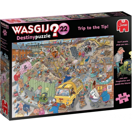 Puzzle Wasgij 1000p Destiny 22 - Voyage à la Décharge !