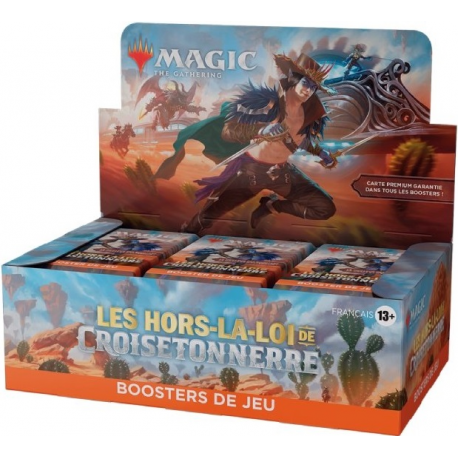 Magic - Boite de 36 Boosters de jeu : Booster de jeu Les hors-la-loi de Croisetonnerre