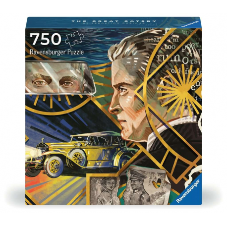 Puzzle Ravensburger 750 pièces - Collection Art & Soul - Gatsby le magnifique