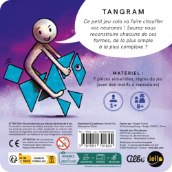 Jeu magnétique Voyage Iello - Tangram