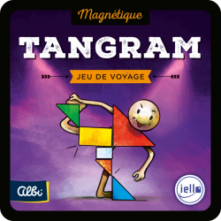 Jeu magnétique Voyage Iello - Tangram