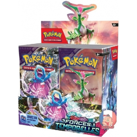 Pokemon - Display de 36 Boosters Ecarlate & Violet EV05 Forces Temporelles