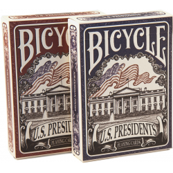 Jeu de 54 cartes bicycle US Presidents