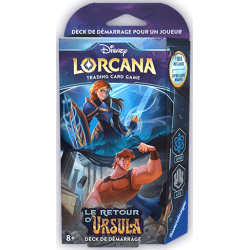 Disney Lorcana Starter Saphir/Acier Chapitre 4 - Le Retour d'Ursula