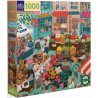 Puzzle 1000 pièces eeboo - English Green Market