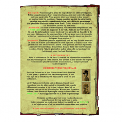 BD dont vous êtes le Héros - Sherlock Holmes : Mystères à Sorrowdale Manor