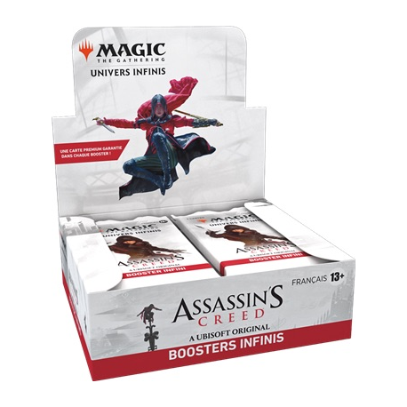 MTG : Assassin's Creed : Display 24 Boosters Infini FR