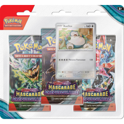 Pokemon - Tripack Ecarlate & Violet EV06 Mascarade Crépusculaire