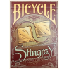 Jeu de 54 cartes Bicycle Stingray (Orange)
