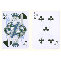 Jeu de 54 cartes Bicycle Stingray (Orange)