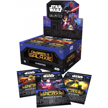 Star Wars Unlimited - Ombres de la Galaxie - display de 24 boosters