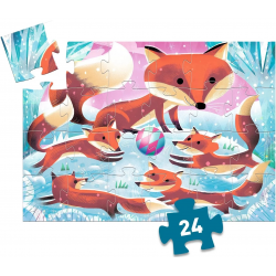 Puzzle Silhouettes 24 pièces – Ginger, Petit Renard