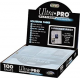 Feuilles de Classeur Ultra Pro Platinium Series